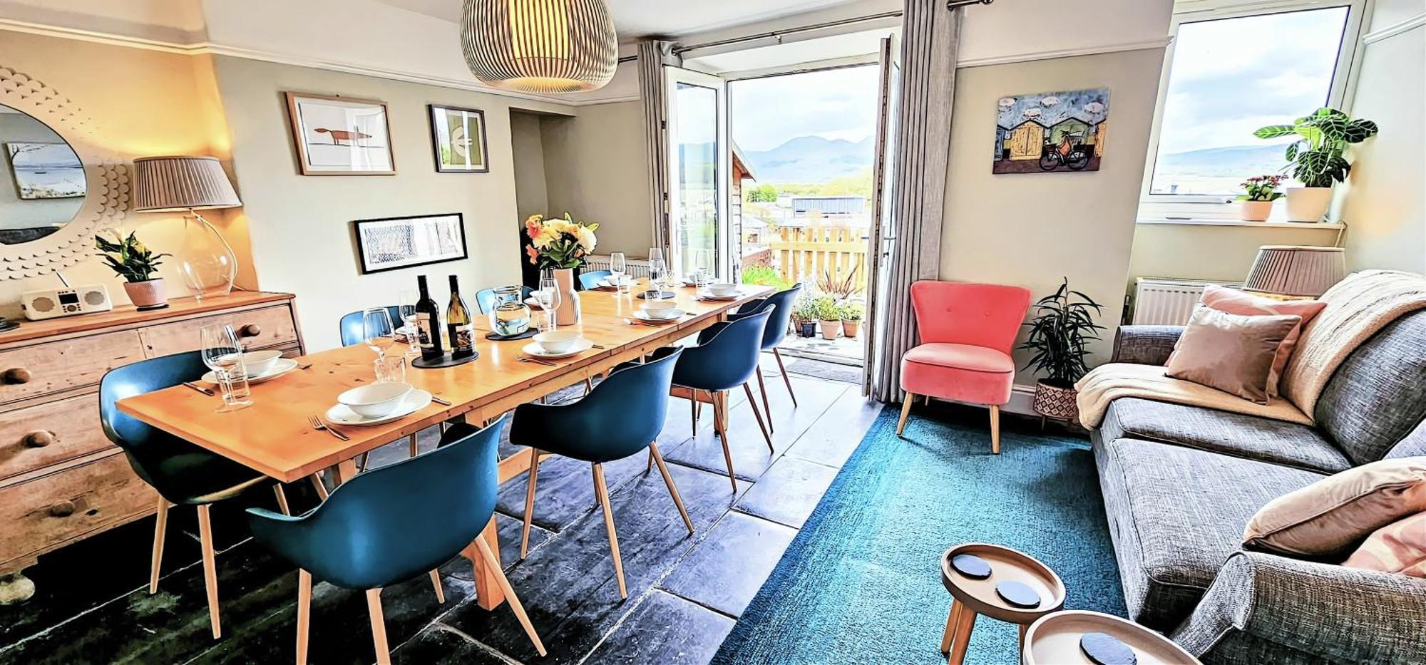 Harbour & Mountain Views, Porthmadog House, Sleeps 9, 4 Bedrooms, Two And Half Bathrooms Buitenkant foto